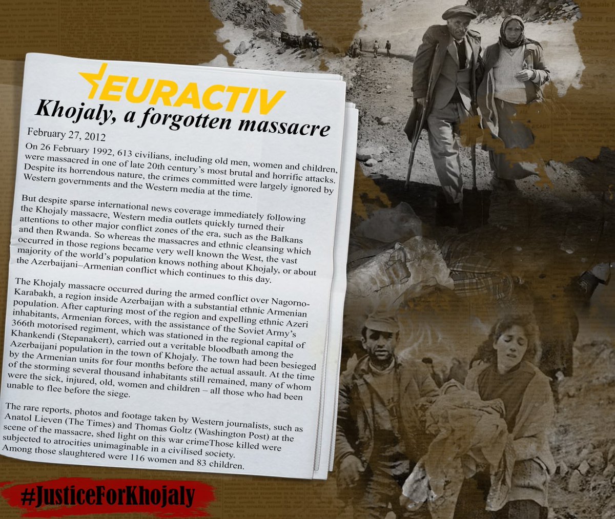 #KhojaliGenocide #justforkhojaly