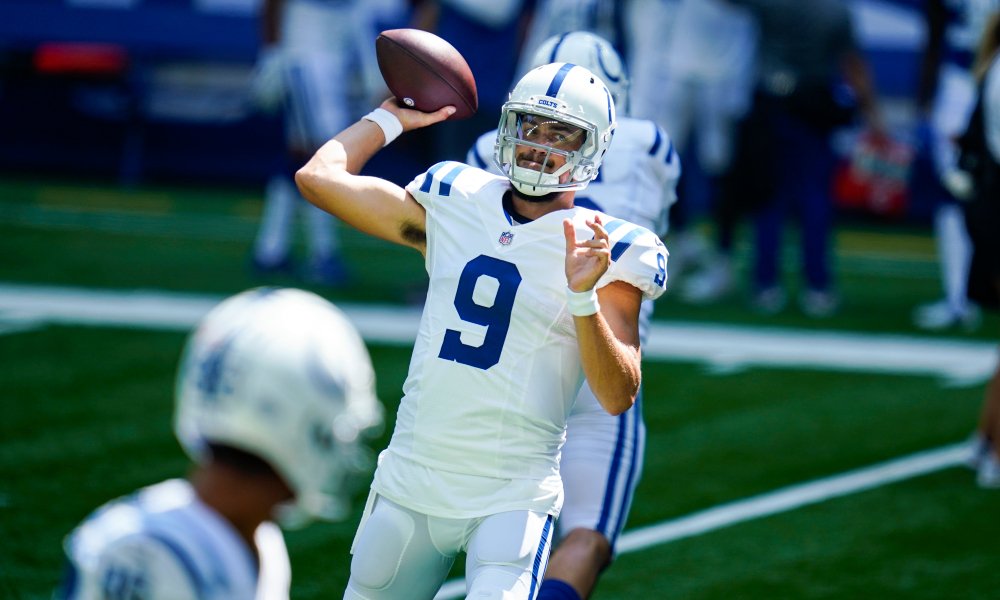 ComboProphet's tweet photo. The Packers welcome new starting QB Jacob Eason to Green Bay. Eason played 4 and a half seasons in Indy compiling 14,540 passing yards and 132 tds while having a 104.98 QB Rating. Eason has also thrown 66 ints making the TD-Int ratio 2-1. @ComboLg #Packers #GoPackGo https://t.co/fflCnUJJ5U