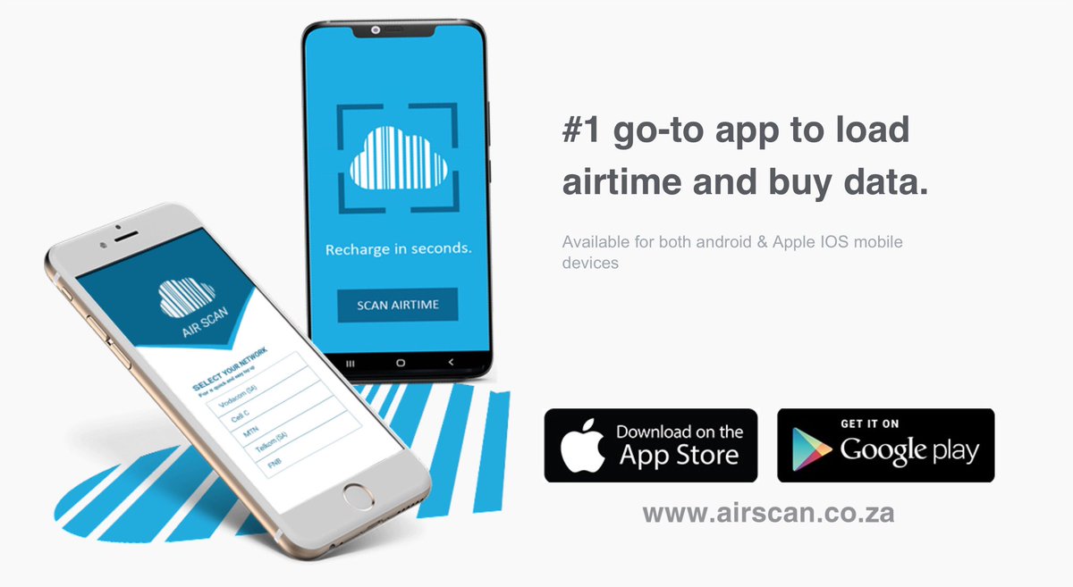 mash_iie's tweet photo. Get the Airscan app &amp; stand a chance to win R1000 airtime!

1️⃣ Visit https://t.co/f8xEQ1vWqy &amp; Download Airscan *iOS &amp; Google Play
2️⃣ Follow @airscanza 
3️⃣ Retweet

#DontDialJustScan

#MobileApp #Giveaway #Competition #ProudlySouthAfrican #Ad https://t.co/6Lc0hrw3zd