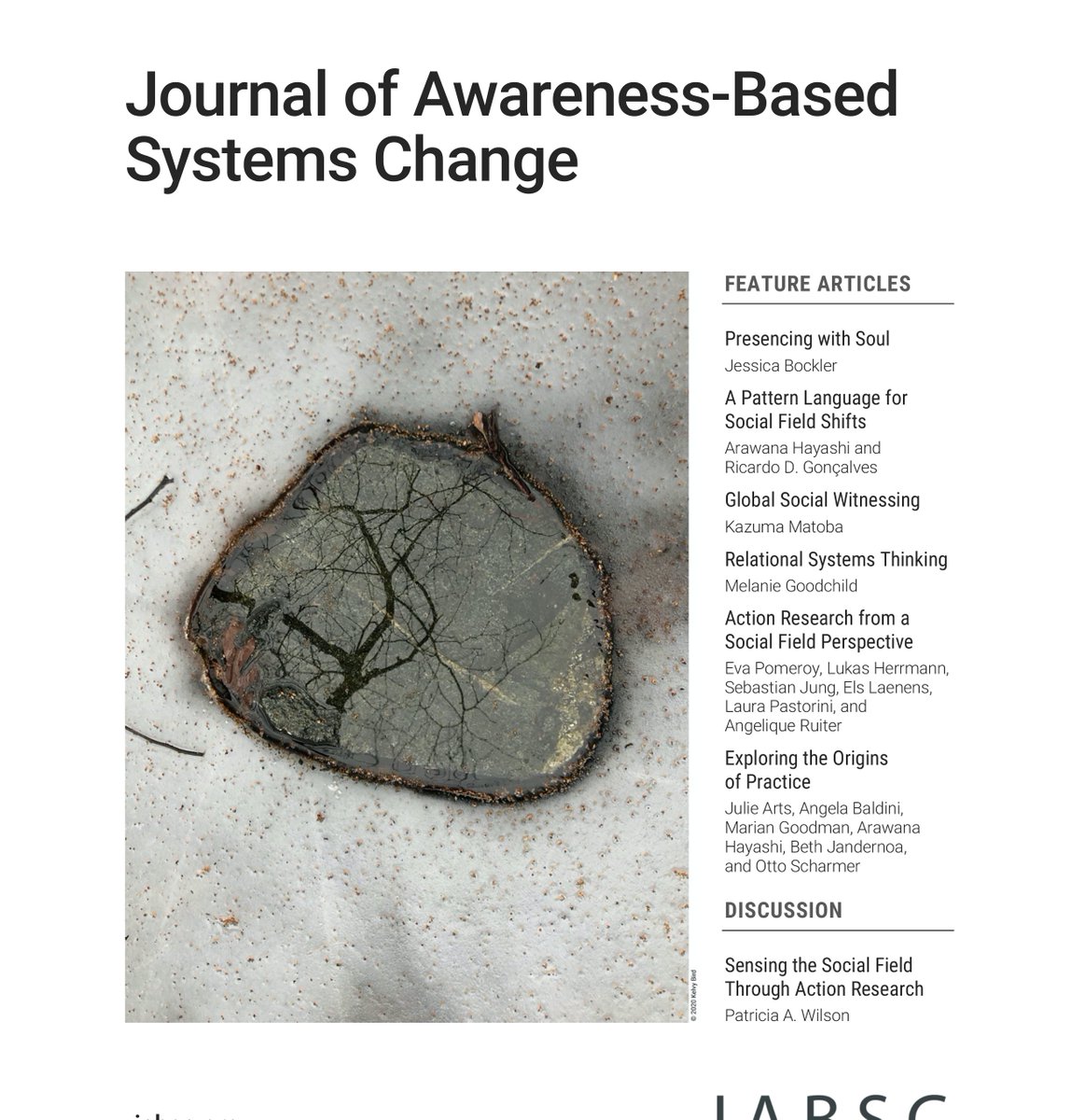 Launched! An online, open source journal to make visible and evolve a rapidly emerging field of awareness-based systems change <a href="/presencing_inst/">Presencing Institute</a> jabsc.org/index.php/jabs…