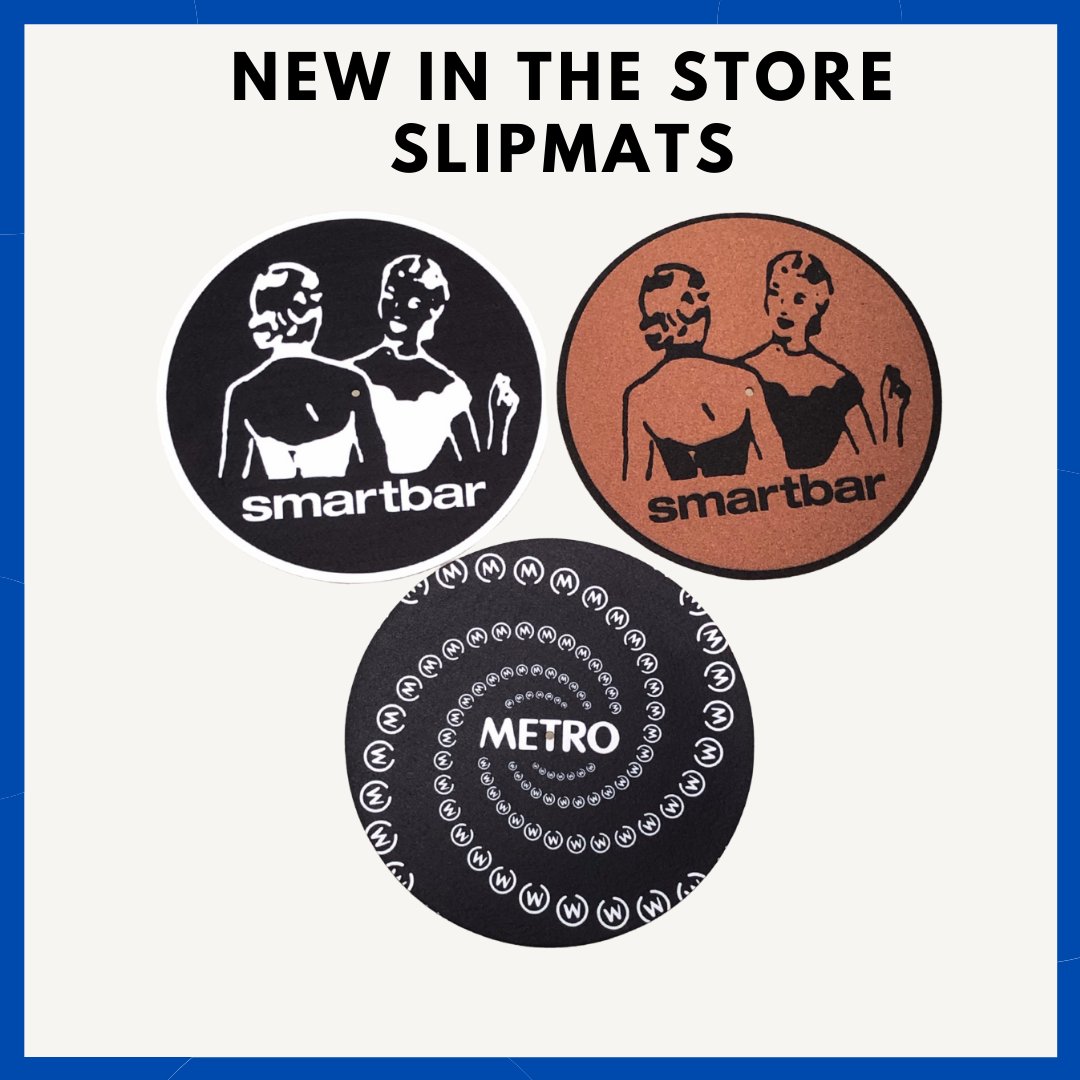 smartbar's tweet photo. we made some slip mats for all the vinyl nerds out there 🤓

https://t.co/tuei0RurKK https://t.co/Jq81RhUX3z