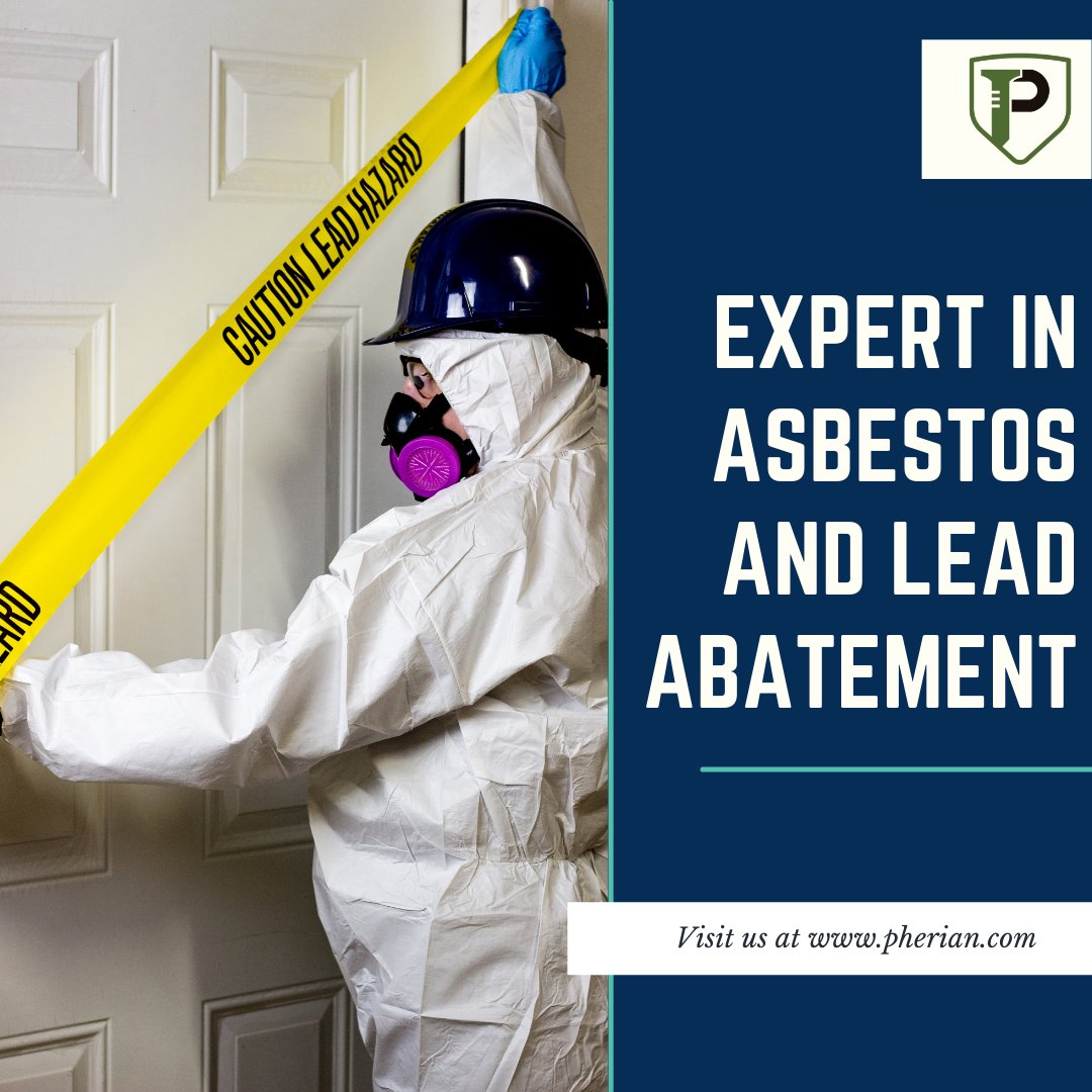 #PherianLLC provides expert services in #asbestos and #lead #abatement along with #mold #remediation, following a "safety always" approach. 

#demolition #generalcontractors #repair #restoration #remediation #damagerepair #emergencyresponse #insurance