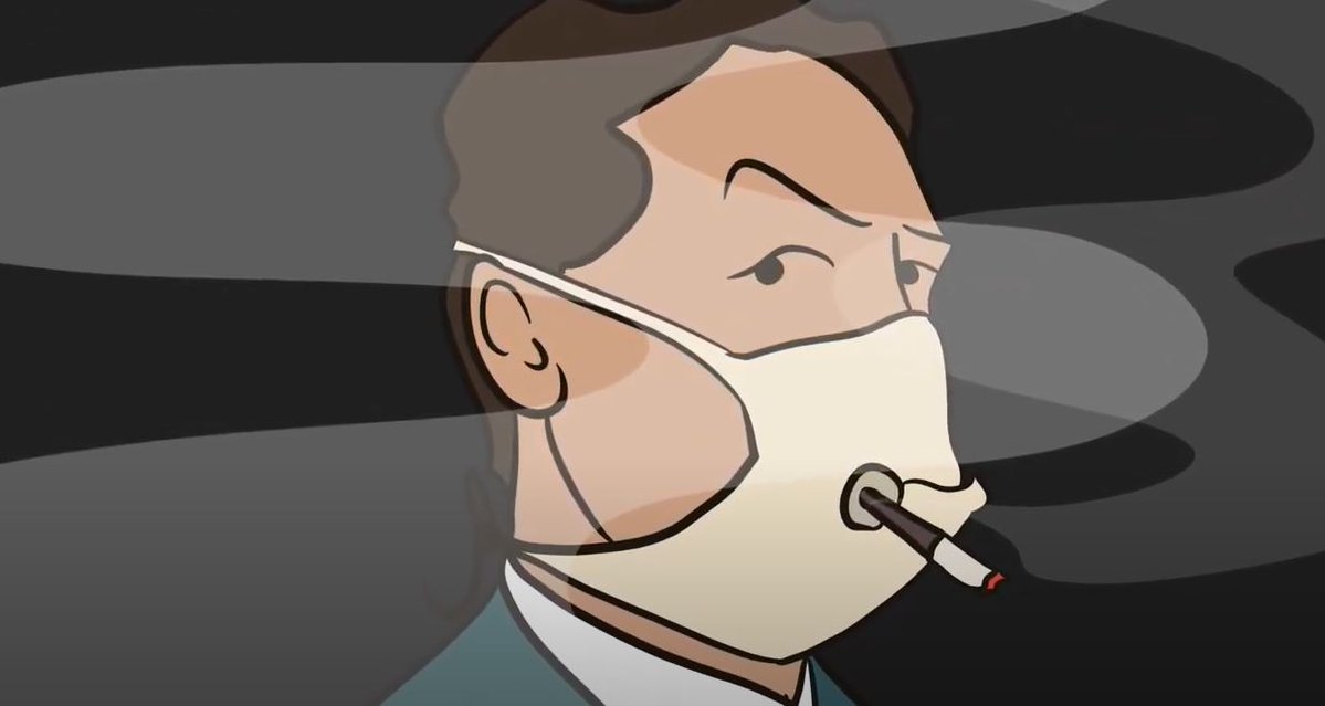 TaraWalshNinja's tweet photo. Now I don't smoke, but if I did, this dude from 1918 Spanish flu pandemic is on to something...
#untoldEdu #WearADamnMask https://t.co/T5OtF2zL46