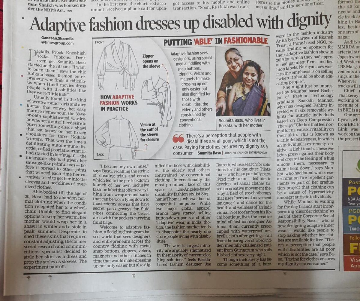 #InclusionMatters
 and it matters for our dignity, our right to choose

m.timesofindia.com/city/mumbai/ad…