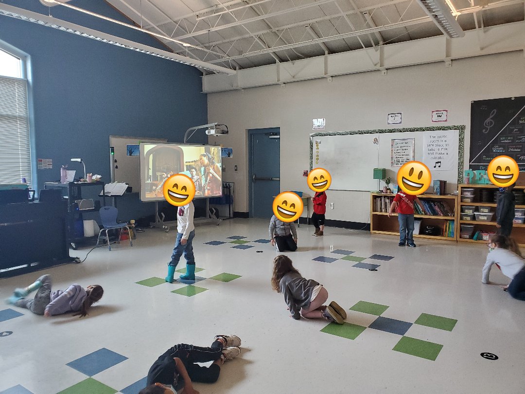 Our listening example for this week was <a href="/RhiannonGiddens/">Rhiannon Giddens</a> &amp; the Carolina Chocolate Drops. Our students loved listening and moving to the music! #countrygirl #expandtheirrepertoire <a href="/ArtsTcs/">TCSFineArts</a>
