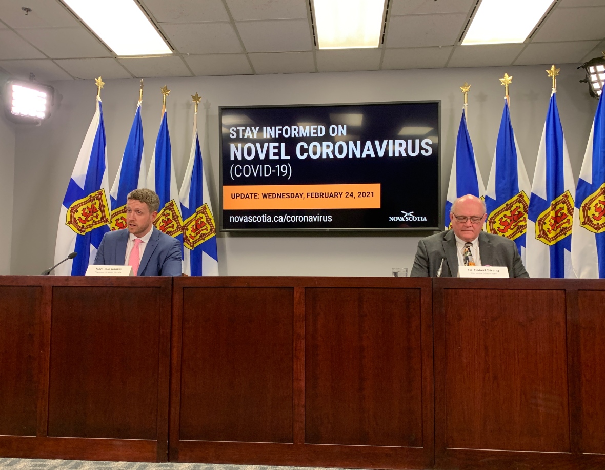 LIVE NOW: Premier Iain Rankin and Dr. Robert Strang give a COVID-19 update as the province reports 10 new cases. cbc.ca/1.5929031