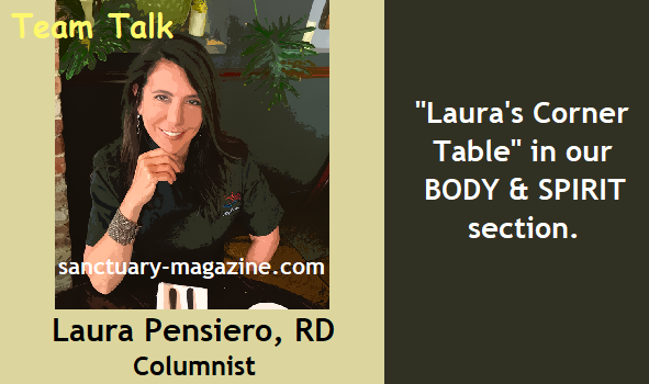 Sanctuary2016's tweet photo. TEAM TALK: Laura Pensiero, RD, is a columnist for Sanctuary. She is also founder/owner/creative force behind Gigi Hudson Valley, an author &amp; a graduate of the French Culinary Institute. https://t.co/WKwHLHP5vC @GigiHV #TeamTalk #WheresYourSanctuary #healthyeating #nutritionist https://t.co/0SKUnK8lKZ