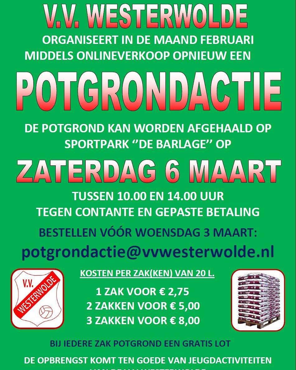 #potgrond #actie #vvWesterwolde