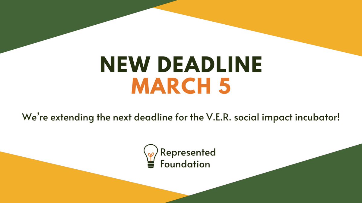 Represented Foundation tweet media