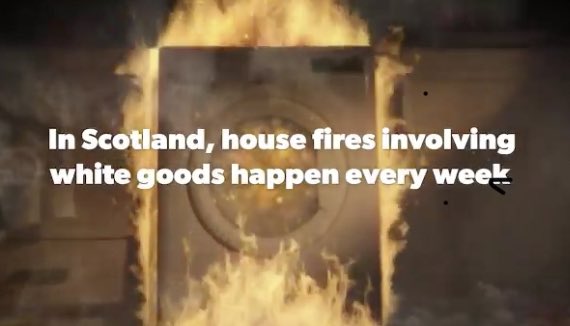 One off my cluster stations were mobilised a couple nights ago in middle off the night to a dishwasher fire. In Scotland, house fires involving white goods such as washing machines, tumble dryers &amp; dishwashers happen almost every day. If you’re asleep or out, don’t switch on.