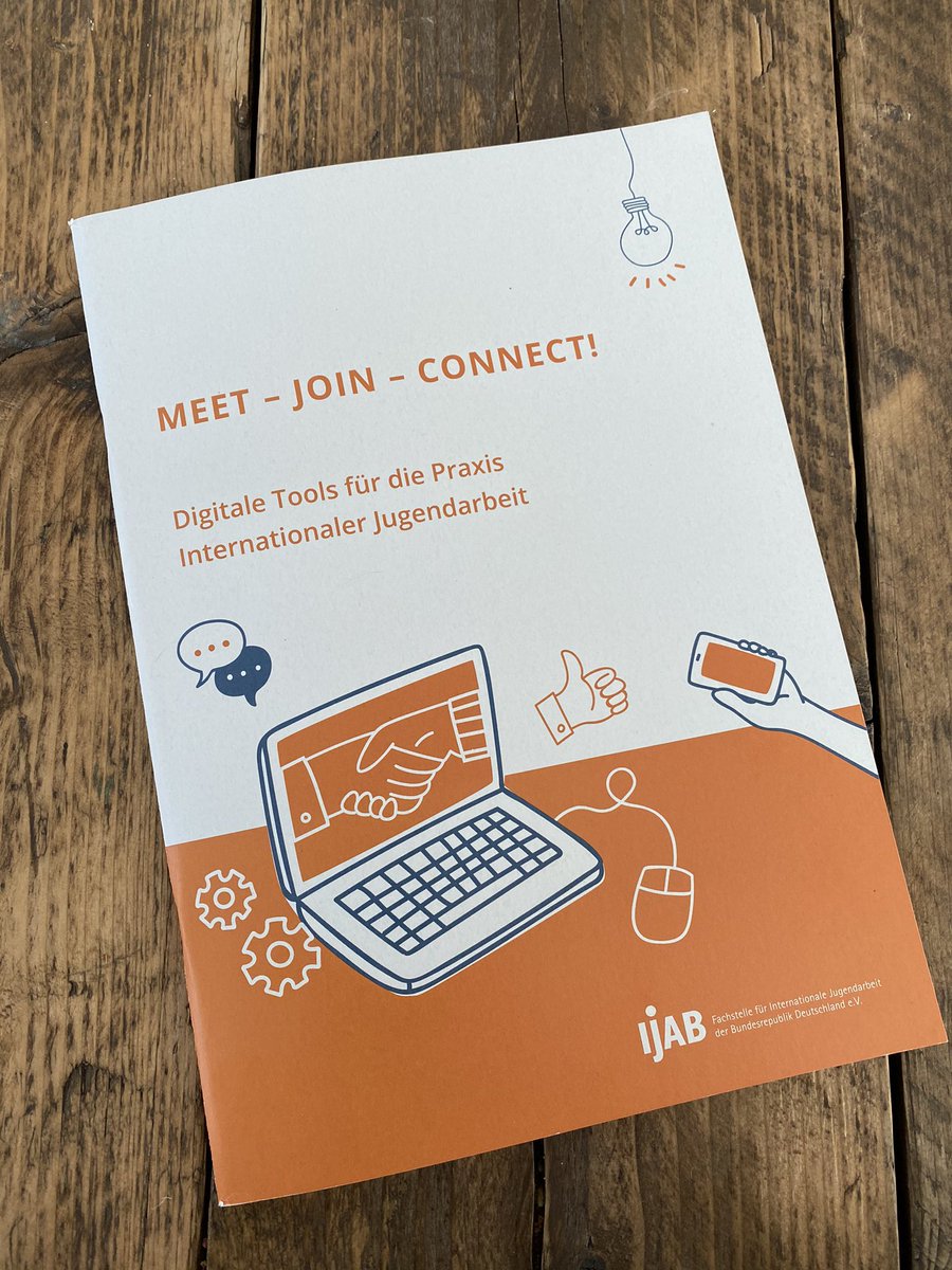 Empfehlung:
Meet -Join -Connect!
Digitale Tools für die Praxis Internationaler Jugendarbeit 

#digitaletools #medienpädagogik #Medienbildung #jugendarbeit