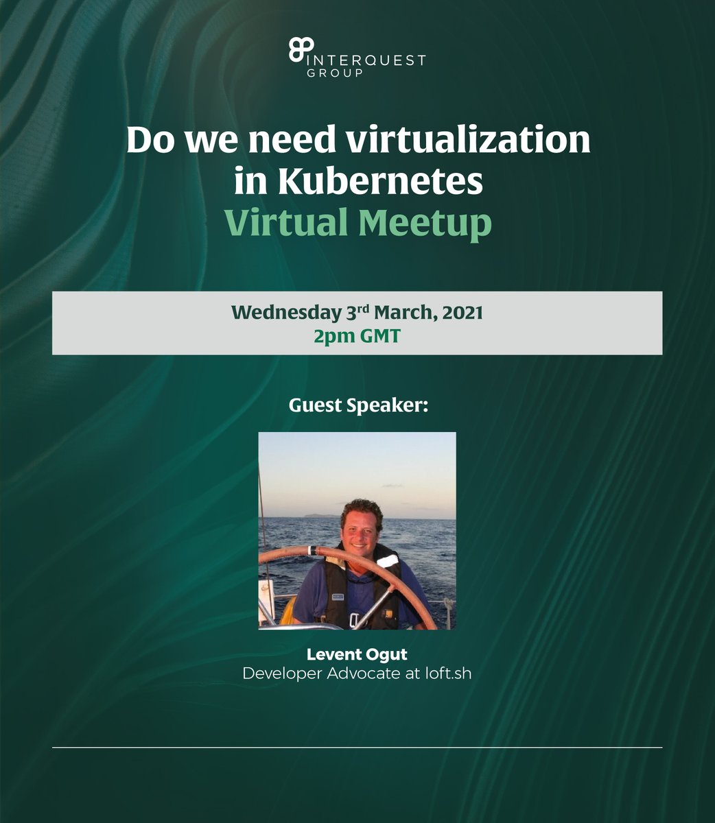 joe_bignell's tweet image. Our next K8S event is only days away, register to find out if we really need virtualization in #Kubernetes 
@leventogut @DevSpace 
#DevOpsForEveryone 
meetup.com/DevOps-For-Eve…