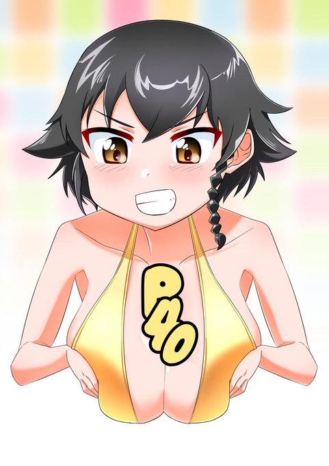 深夜だしガルパンのえっち絵再掲しますね 