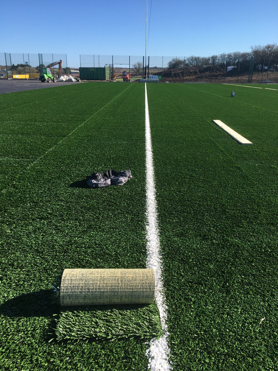 SDSportsCouncil's tweet photo. After nearly 6 years of work, it was amazing to see the @EskdaleSchool 3G turn green with turf today 👍 @SISPitches are doing a great job; impressive is an understatement! @NorthRidingFA @FootballFoundtn @gazetteinwhitby @scales_anne https://t.co/SXhESlIXci