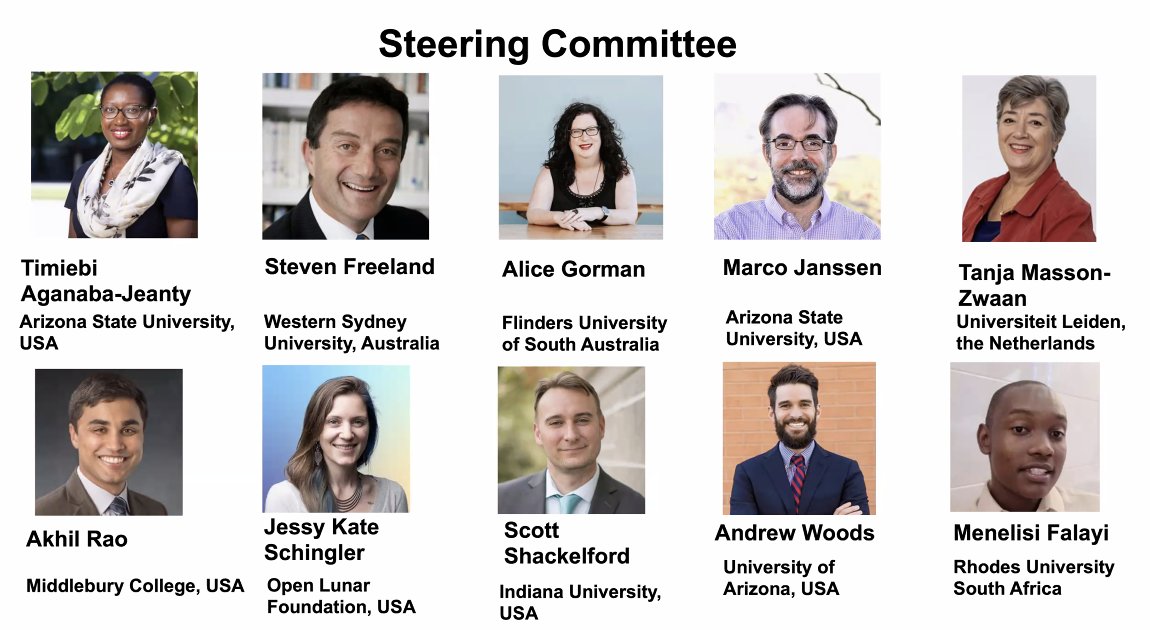 JustSpaceOrg's tweet image. And now some final words from Marco Janssen to close out the conference! Many thanks to the steering committee for their curation #CommonsInSpace