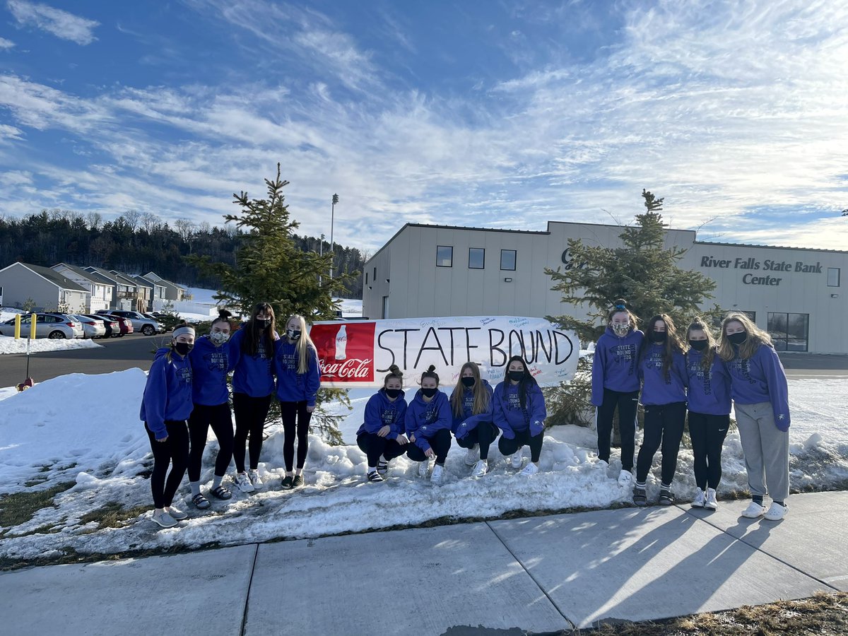 RFHSGymnastics's tweet photo. STATE HERE WE COME!!! This will be our 20th consecutive year at the WIAA State Meet. We will be competing for our 7th state title. Confidence, Charisma and Consistency has gotten us here today! #ccc https://t.co/o0PkDztiR1