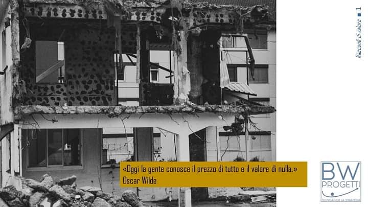 "Oggi la gente conosce il prezzo di tutto e il valore di nulla!"
Oscar Wilde
#tutto #nulla #gente #prezzo #valore #RaccontidiValore #BWprogetti