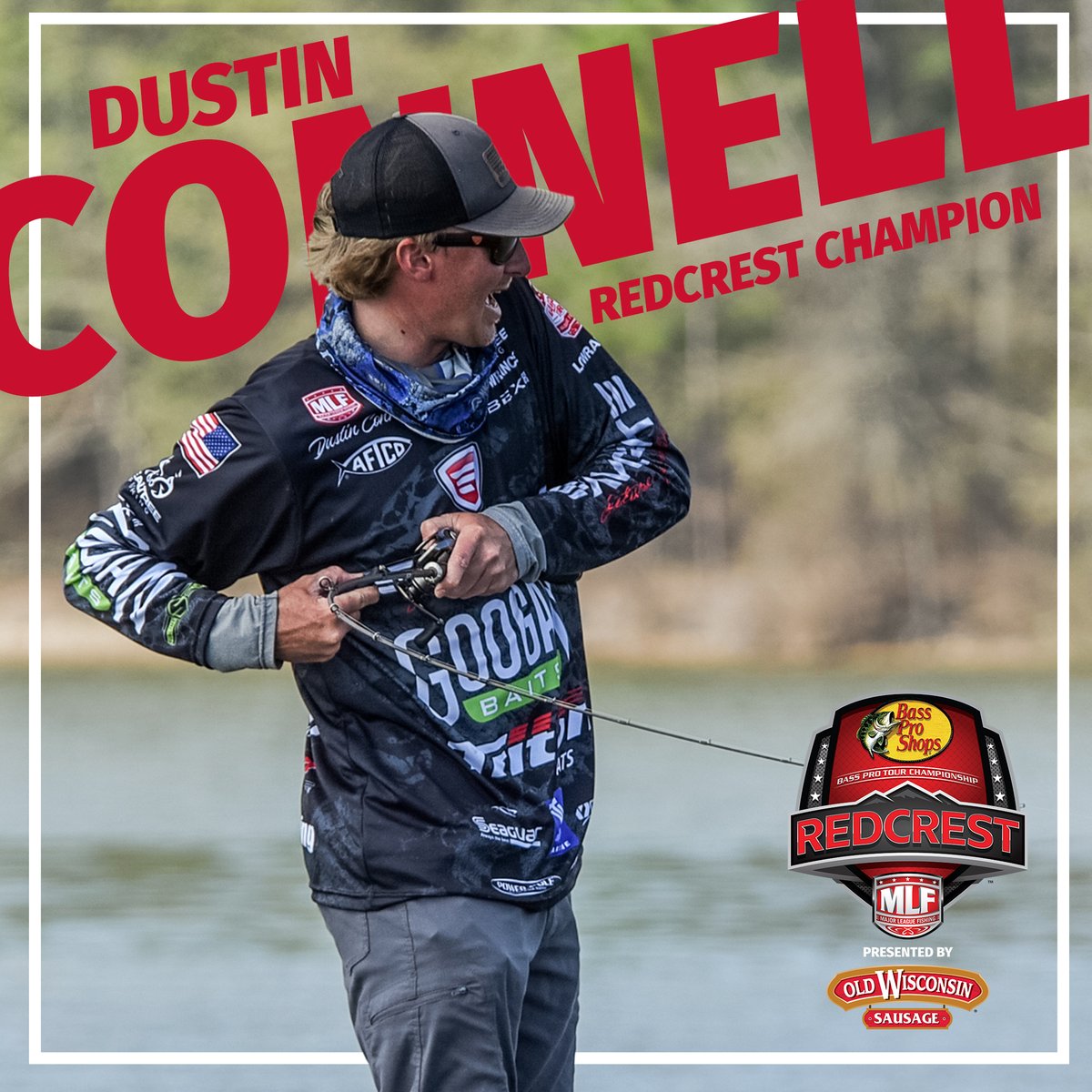 MajorLeagueFish's tweet photo. DING! @FavoriteRodsUSA pro @DC_fishing wins #REDCREST 2021 Presented by @OldWisconsin on Lake Eufaula! https://t.co/BtSKraz8H7