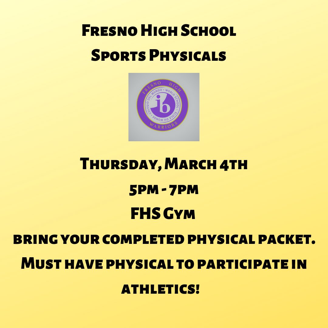 Fresno High Warriors tweet media
