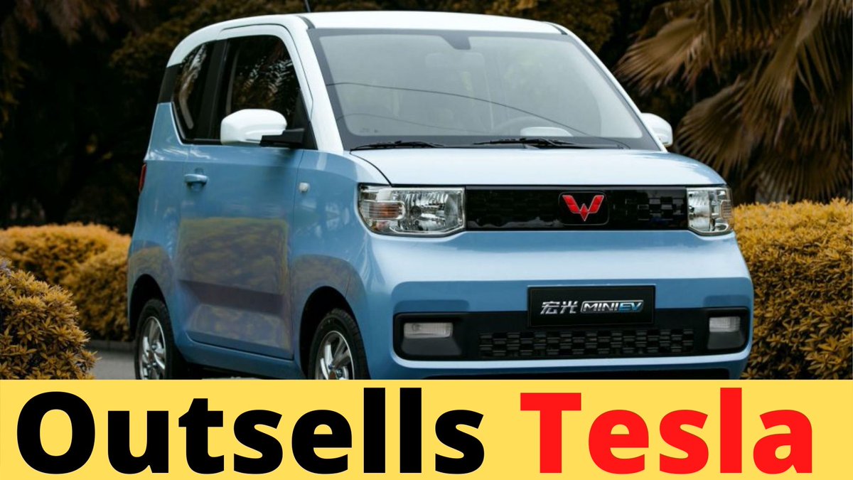 torquenewsauto's tweet image. This $4,500 GM EV in China outsold Tesla nearly two-to-one. Should Tesla think about very cheap cars with similar mileage to this? youtu.be/zoGgQNpnu3g
-
#Tesla #GM #WulingMiniEV @GM  #Model3