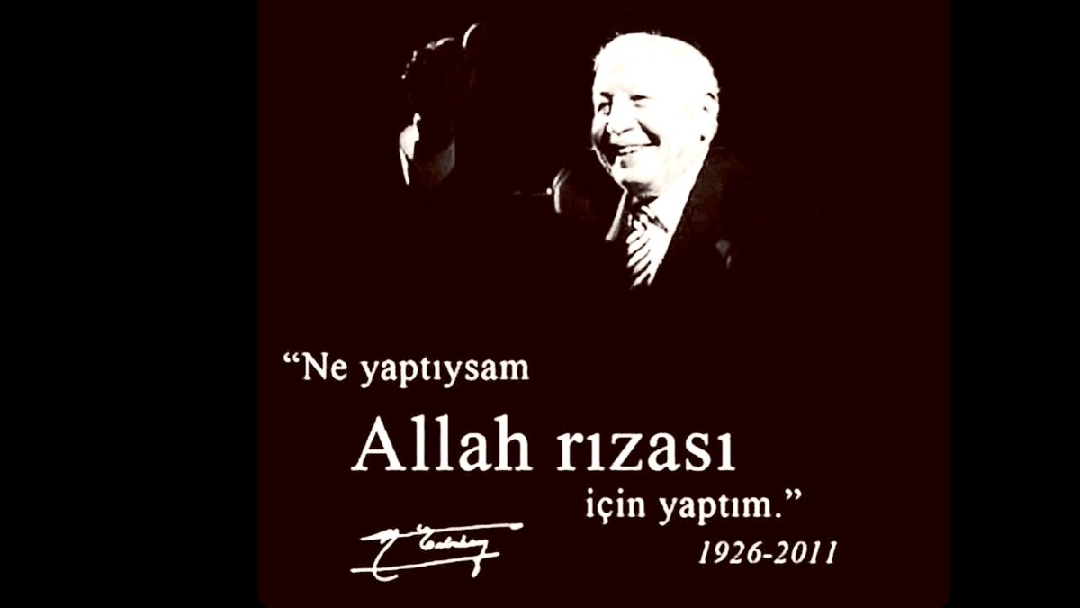 ybuyuk34's tweet photo. Adil düzenin kurucusu
millî görüşün lideri 
“ #SavunanAdam “
eski başbakanlardan Prof.Dr. #NecmettinErbakan ’ı ölüm yıl dönümünde rahmet,minnet ve şükranla anıyorum. 

Mekanı cennet olsun. Ailesine ve tüm sevenlerine sabırlar diliyorum. https://t.co/trmP8J9p42