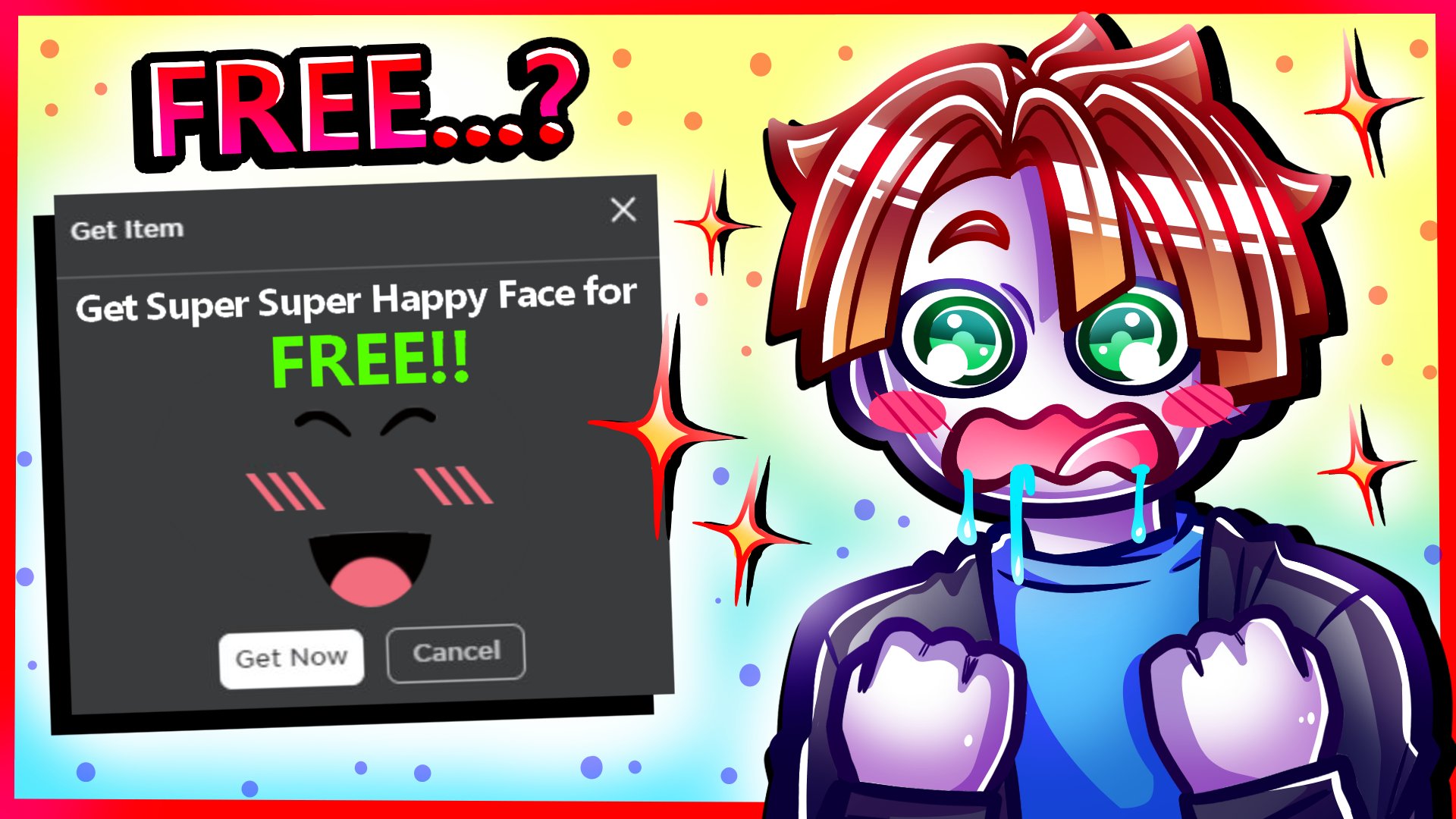 free super happy face - Roblox