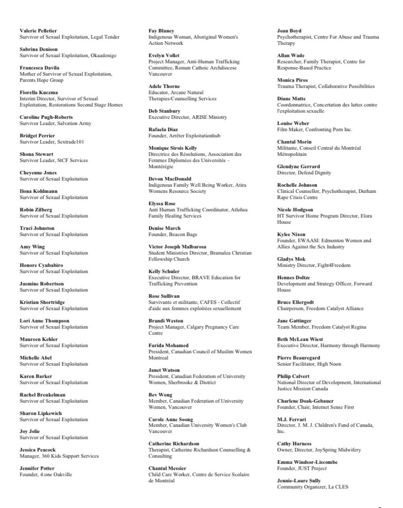 LailaMickelwait's tweet photo. 104 survivors of sexual abuse and 525 NGOs from 65 countries published a strongly worded open letter today to Canada’s Ethics Committee demanding a Canadian criminal investigation of Pornhub. 

The whole world is saying SHUT IT DOWN. #Traffickinghub 

https://t.co/uhzFOAVZYB https://t.co/ia7iQw31iO