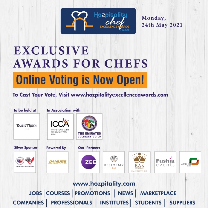 hozpitality's tweet photo. Cast your votes online at https://t.co/fLT55u4YwK
#chefawards #hozpitalityexcellenceawards #meahea https://t.co/NX3C8KTGz0