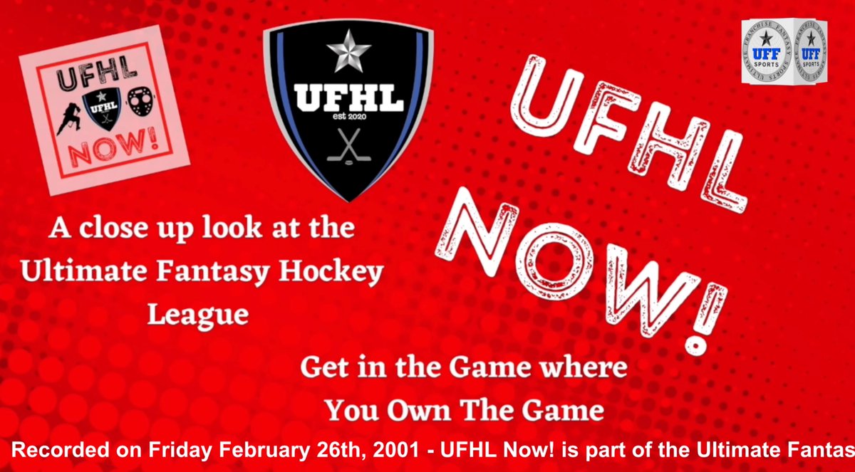UFSNetwork's tweet photo. The maiden voyage of #UFHLNow! is complete. Check it out 👉https://t.co/PMVvHpmI8N where we explain the league, check out the top 10 & @duckmillard welcomes in @ufhleague Insider @LarryFisher_KDC to see what's happening around the league. Only on #UFSN
@UFFSports #YouOwnTheGame https://t.co/qH5DV5dc5K