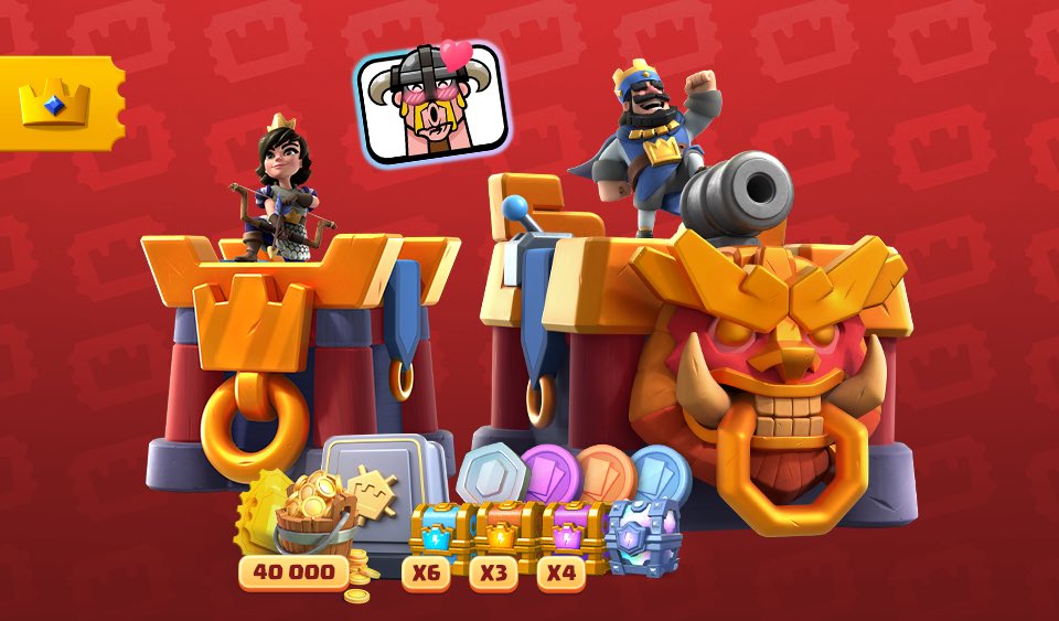 Clash Royale - Unlock new Pass Royale rewards this season