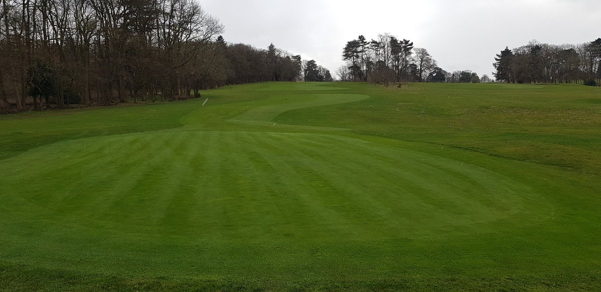craigbetts54's tweet photo. Great week on the course @AldwickburyGolf, all main playing surfaces cut for the 1st time this year, greens are recovering well post maintenance and fairways had a application of @HeadlandAmenity Elevate FE and Extend 46.0.0 #countdowntoreopening https://t.co/i4JHKqpUhM