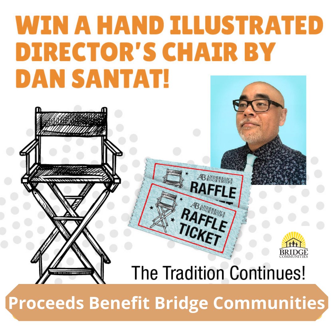 AndersonsBkshp's tweet photo. Register for tomorrow's Children's Literatue Breakfast &amp; you can take part in our annual chair raffle to benefit #BridgeCommunities! @dsantat created this one of a kind piece that would look great in your reading corner or classroom! More info here: https://t.co/khYgvaEq7d https://t.co/cCSX6WUCv4