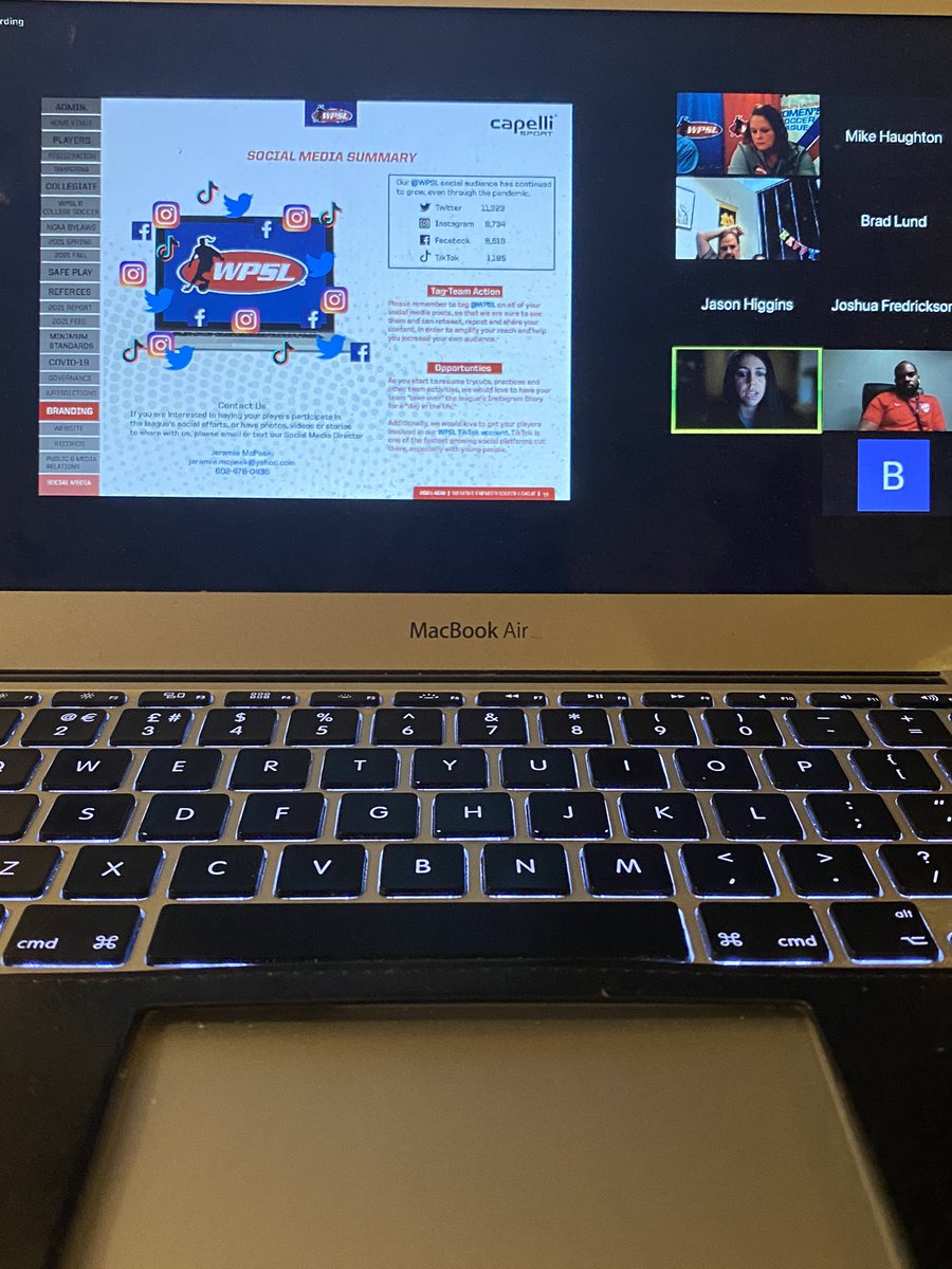 Remote <a href="/WPSL/">Women’s Premier Soccer League</a> AGM. Different from other years, well done everyone getting all this out at this time