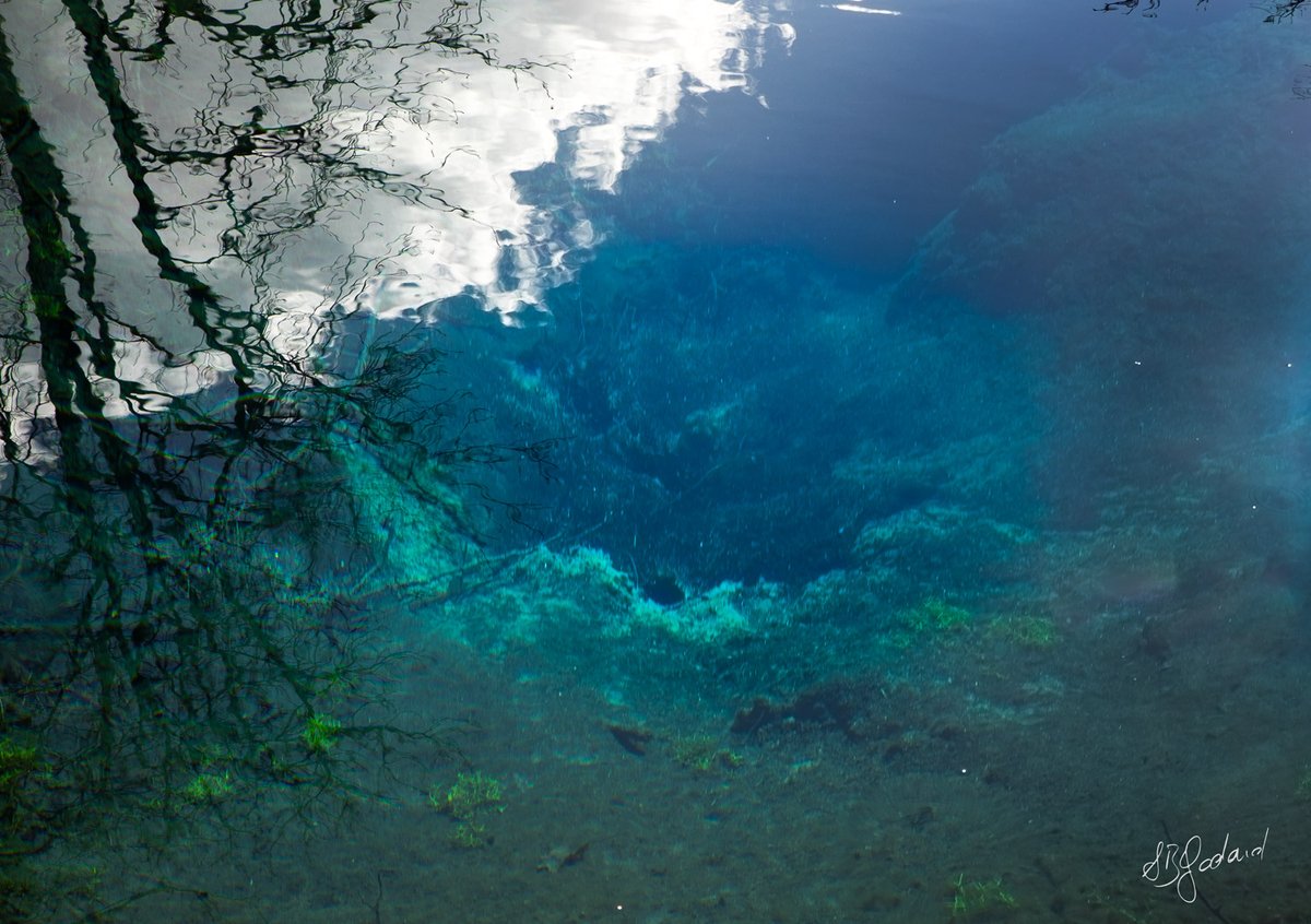 sabinegodard's tweet photo. Les Sources bleues, au parc de la Bouvaque d'Abbeville étaient particulièrement ... bleues aujourd'hui. Pas de traitement photo, tout est naturel : un fond crayeux et blanc, une sélection chromatique de la lumière solaire et hop, on n'y voit que du bleu ! https://t.co/upoi9L3kjL