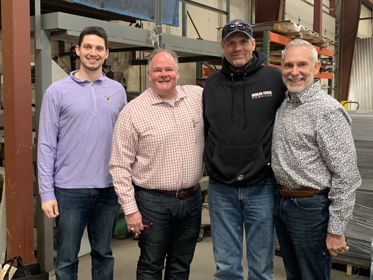 deecramer's tweet photo. Big send off to Jeff Gritzinger “Grit” today.  Grit has worked for the DC Family for 41 years.  Monday will be the first day in 81 years that a Gritzinger isn’t on the DC payroll. Jeff’s Dad Cliff started here in 1940. https://t.co/cZpr8kYqmP