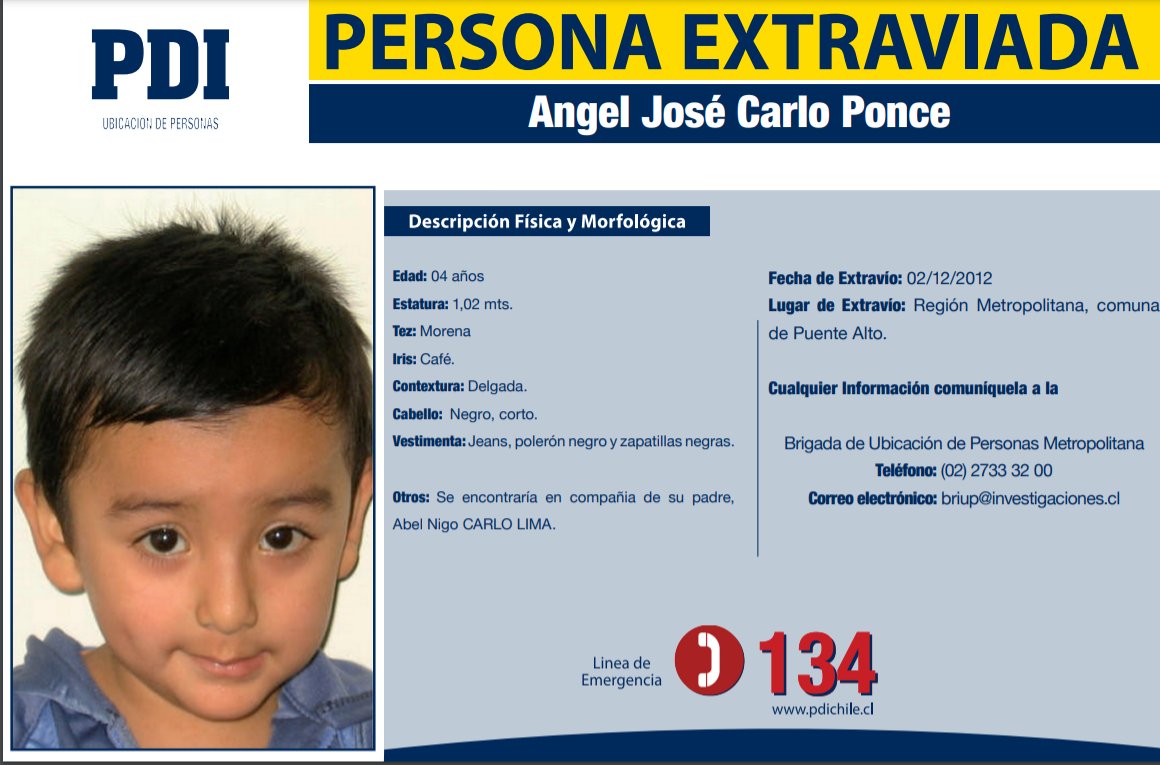 Jb631136724's tweet photo. Se llama angel la madre aun no lo encuentra #Tomasito https://t.co/LOzAJ5XELL