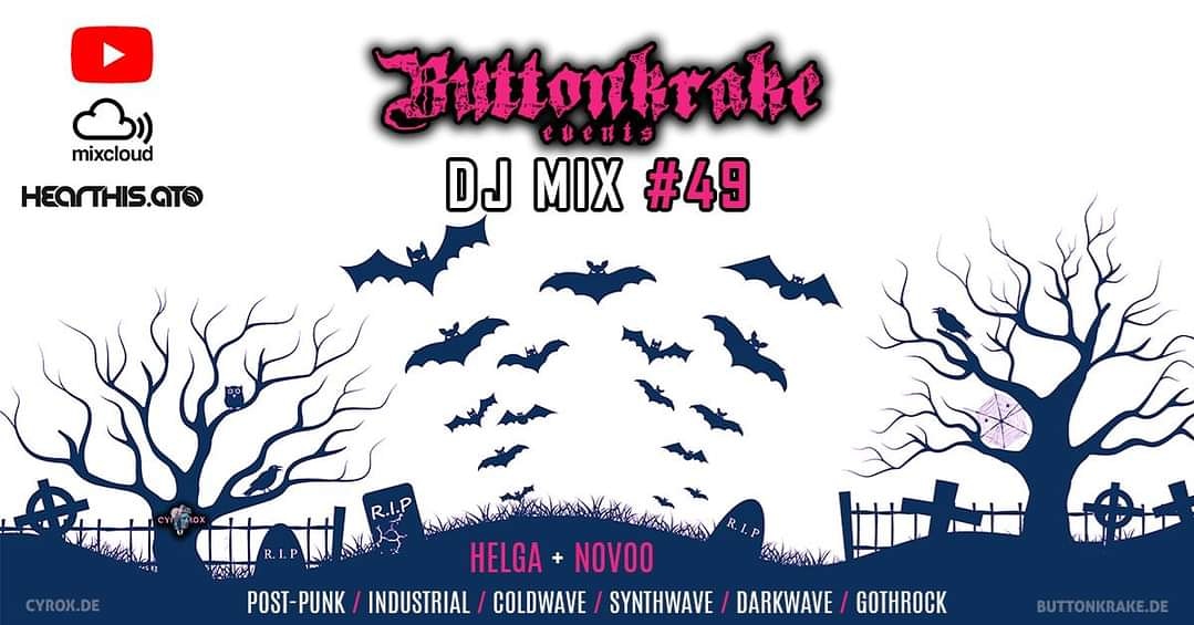 buttonkrake's tweet photo. Wer ein bisschen Musik für Wochenende braucht . 
For those who need music for the weekend.
https://t.co/qanJn1hVS2

#buttonkrakeevents #gothiclife #postpunkmusic #postpunk #synthwave #darkwavemusic #coldwave #gothrock #gothic #ebm #industrialmusic #youtube #mixcloud #hearthisato https://t.co/V5uAdCSR4v