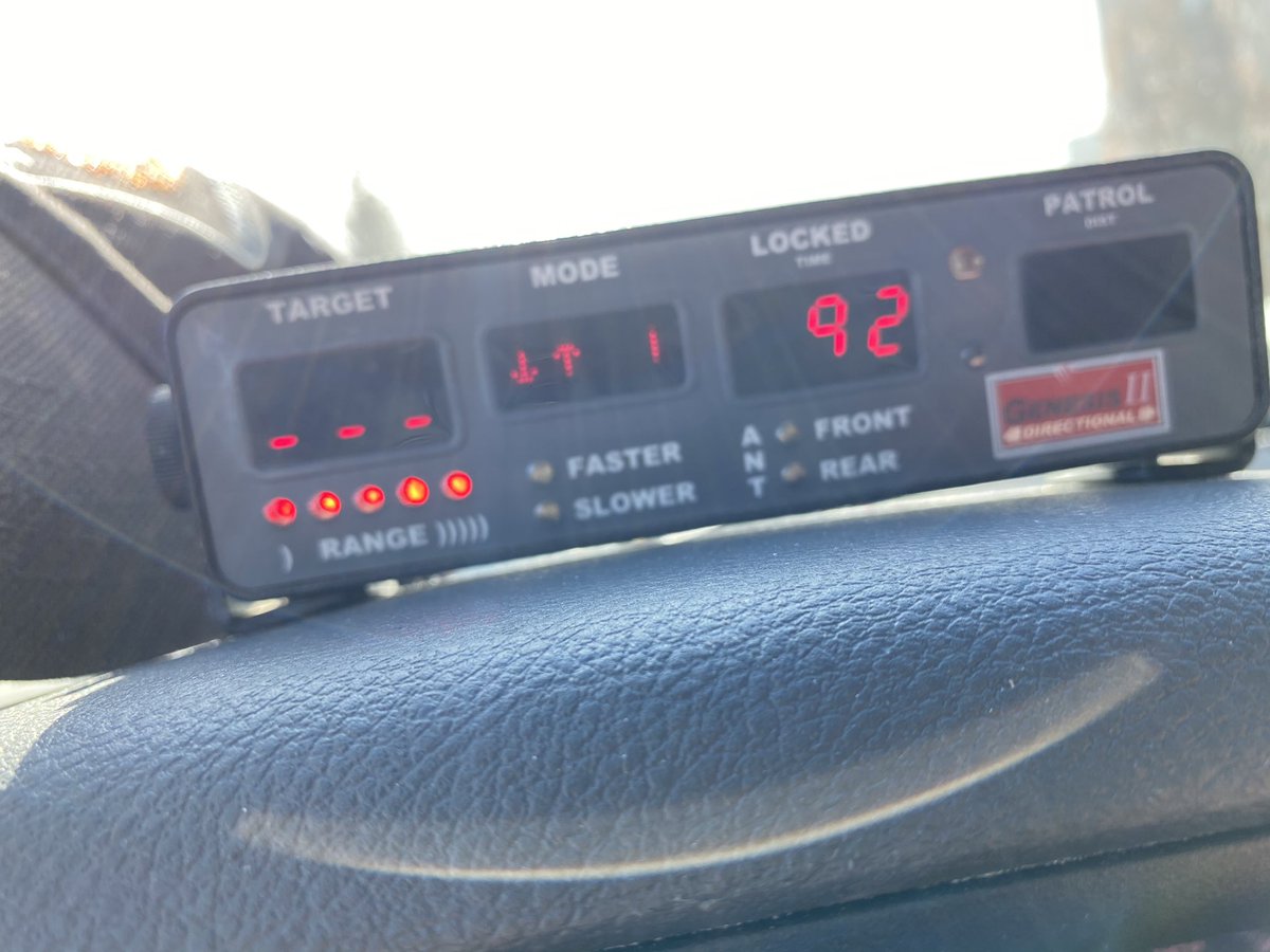 #ProTip: if the cop is doing 70 in a 70 on Dundas street; don’t overtake them at a high rate of speed, and then continue that high rate of speed when you enter the 60 zone at 9th line.