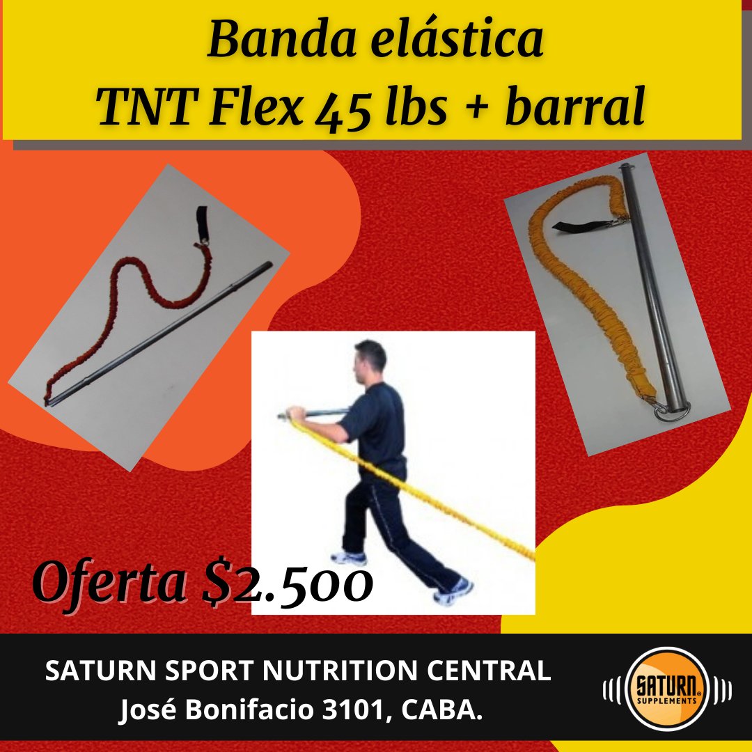 SaturnArg1991's tweet photo. TNT Rip Stop
Sistema combina 2 materiales: un tubo de látex forrado por una malla de polietileno (evita daños y posibles cortes de la unidad elástica) unido por un mosquetón metálico a un barral de caño galvanizado de 90cm con medios círculo de metal pivotante en ambos extremos https://t.co/3LWQqNbf82