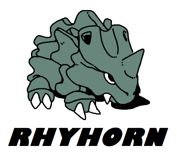 things are unpleasant and hostile as always in the pokemon fandom but here's something i think we can all agree on: Rhyhorn. 