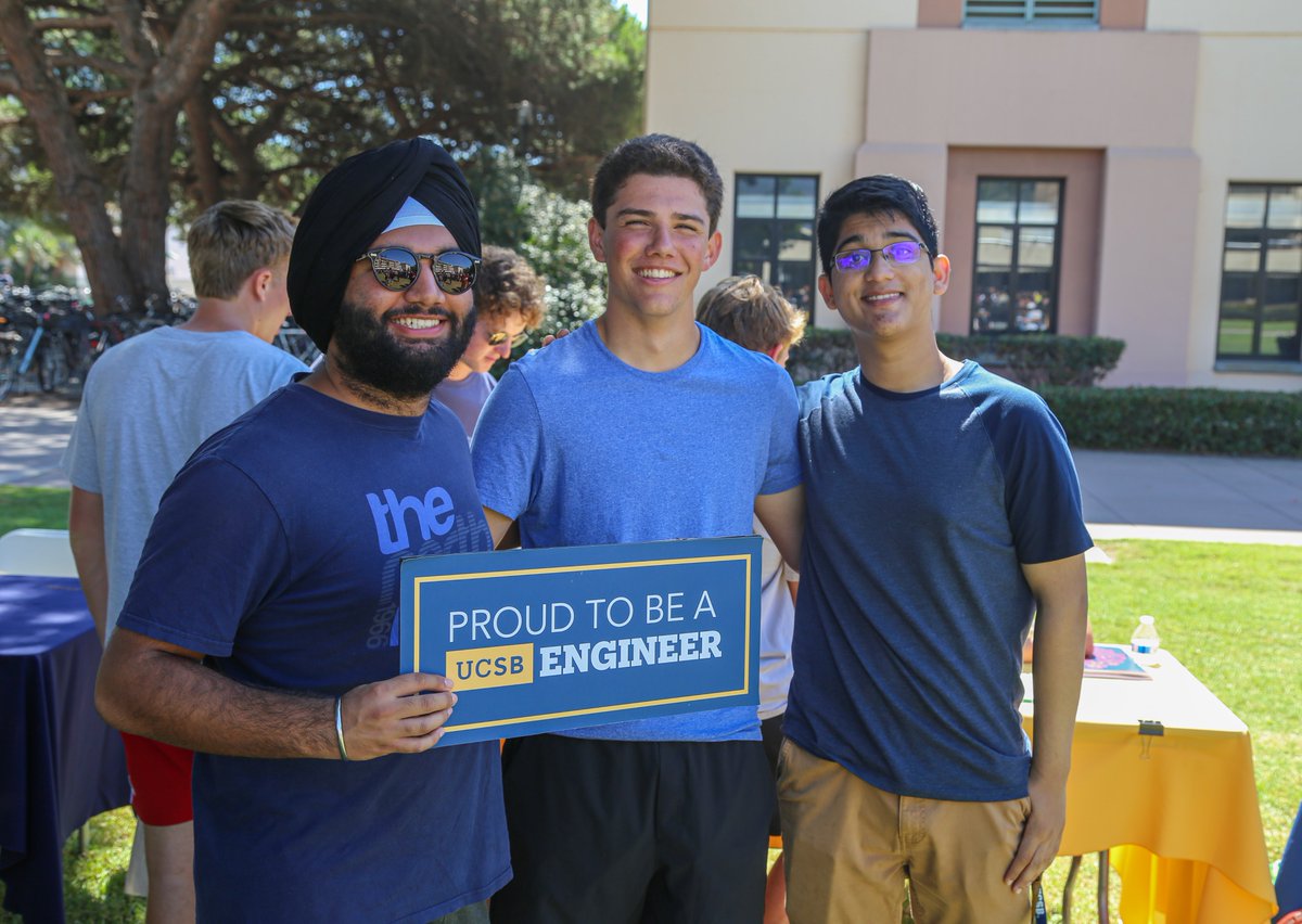 Whether it's #Eweek2021 or not, there's so much to proud of and excited about when you are a #UCEngineer. Here are a few picks from our Discover Engineering event on campus more than a year ago. Tell us what makes you proud about being a #UCSBEngineer .