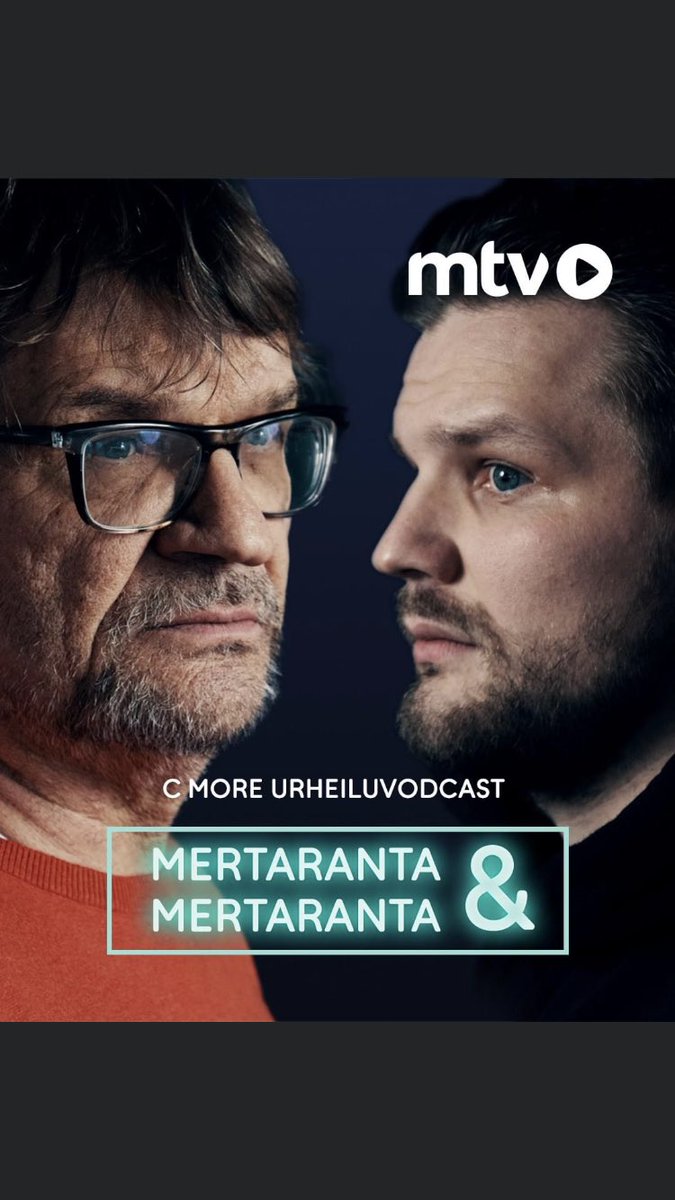 IjasTea's tweet photo. Urheiluvodcastit rantautuvat mtv-palveluun &amp; C Moreen - ensimmäisenä vuorossa Mertaranta &amp; Mertaranta ja vieraana Marko Jantunen. 🏒🔥💥 Tsekkaa heti! @mtv_fi @CMoreSportFi @AnzaMertaranta @mertarantaa #mtv #vodcast https://t.co/lY2HFNj5P3