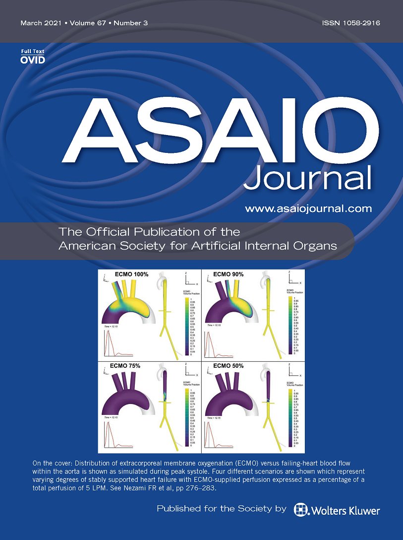 asaiojournal's tweet photo. The March 2021 issue is online! Several #FREE articles! https://t.co/Dp5XZO7e5q
In this Issue: #ECPR #Cardiopulmonary #Guidelines #PedsICU #PICU #COVID19 #ECMO #ARDS #LVAD #Cardiomyopathy #CardiogenicShock #AI #HeartFailure #TAH #LVunloading #Thrombosis #Anticoagulation https://t.co/WsGkZrogxi