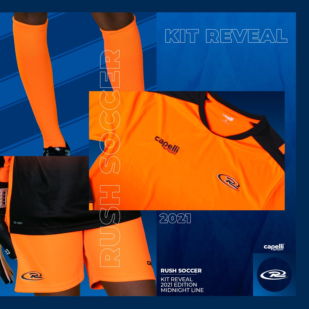 SWMORush's tweet photo. ⚽This one's a KEEPER! 🔥
GOALKEEPER KIT REVEAL ➡️ MIDNIGHT LINE
📣Tag a Goalkeeper BELOW ⬇️⬇️⬇️
#MidnightLine
📸@capellisport @rushsoccer
2️⃣0️⃣2️⃣1️⃣ #RUID
#RushRising #RushKits2022 #MidnightxRush https://t.co/ACZj3Urphu