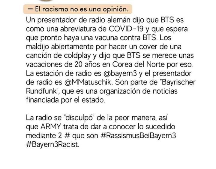 FTISLANDMEXICO's tweet photo. #Elracismonoesunaopinion Es en verdad alarmante la ola de odio que ha crecido hacia la gente del oriente asiático. El odio nunca debe  escudarse bajo "es una opinión". Hoy nos unimos al HT #RacismBayern3 #RacismIsNotAnOpinion https://t.co/n2lN8tZbYP