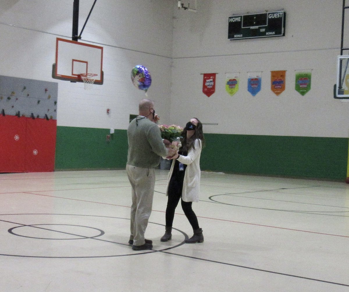 Congratulations to our Blowing Rock Teacher of the Year! To know her, is to love her. We are so proud of Meagan Kingdon! Way to “rock-it” out for our school, community, students and families!