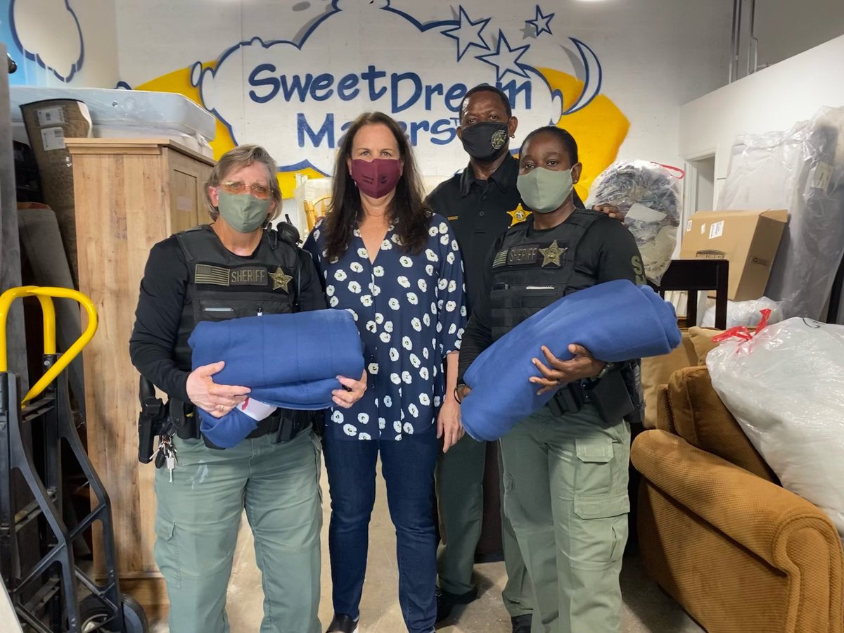 We’d like to introduce to you our newest Community Partner <a href="/SweetDreamMake/">Sweet Dream Makers</a>

Sweet Dream Makers is a nonprofit organization that helps families in need with beds and bedding. We look forward to helping the community together. #PBSOserves