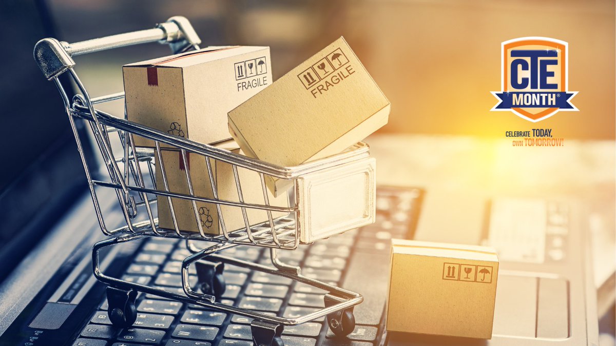 Lake County Schools' E-Commerce and Marketing Academies help future professionals build strong businesses by developing strategies to market products and services in a wide range of media. #CTEMonth