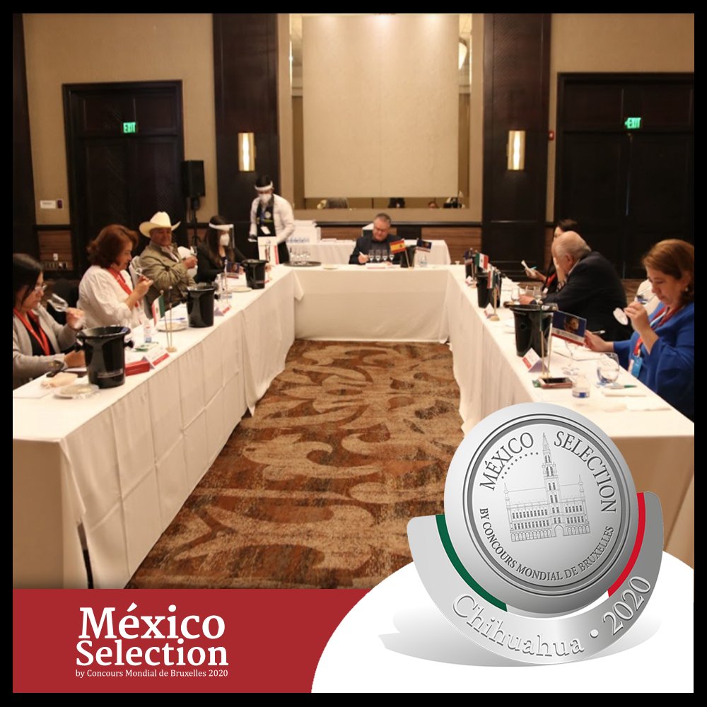 MexicoSelection's tweet image. Este jueves 25 de febrero fue el cuarto día de actividades del México Selection by Concours Mondial de Bruxelles, arrancando con la cata a ciegas a las 9:00 am y cerrando el día con una visita al viñedo Tres Ríos.

Siguiendo el camino de la vid: Chihuahua 2020.