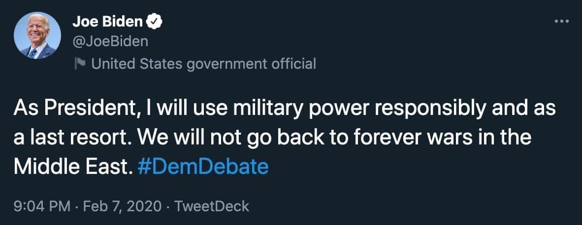 andrewmaney1's tweet photo. @JoeBiden remember when you said this??? Probably not. https://t.co/CTdfb4Wk5G